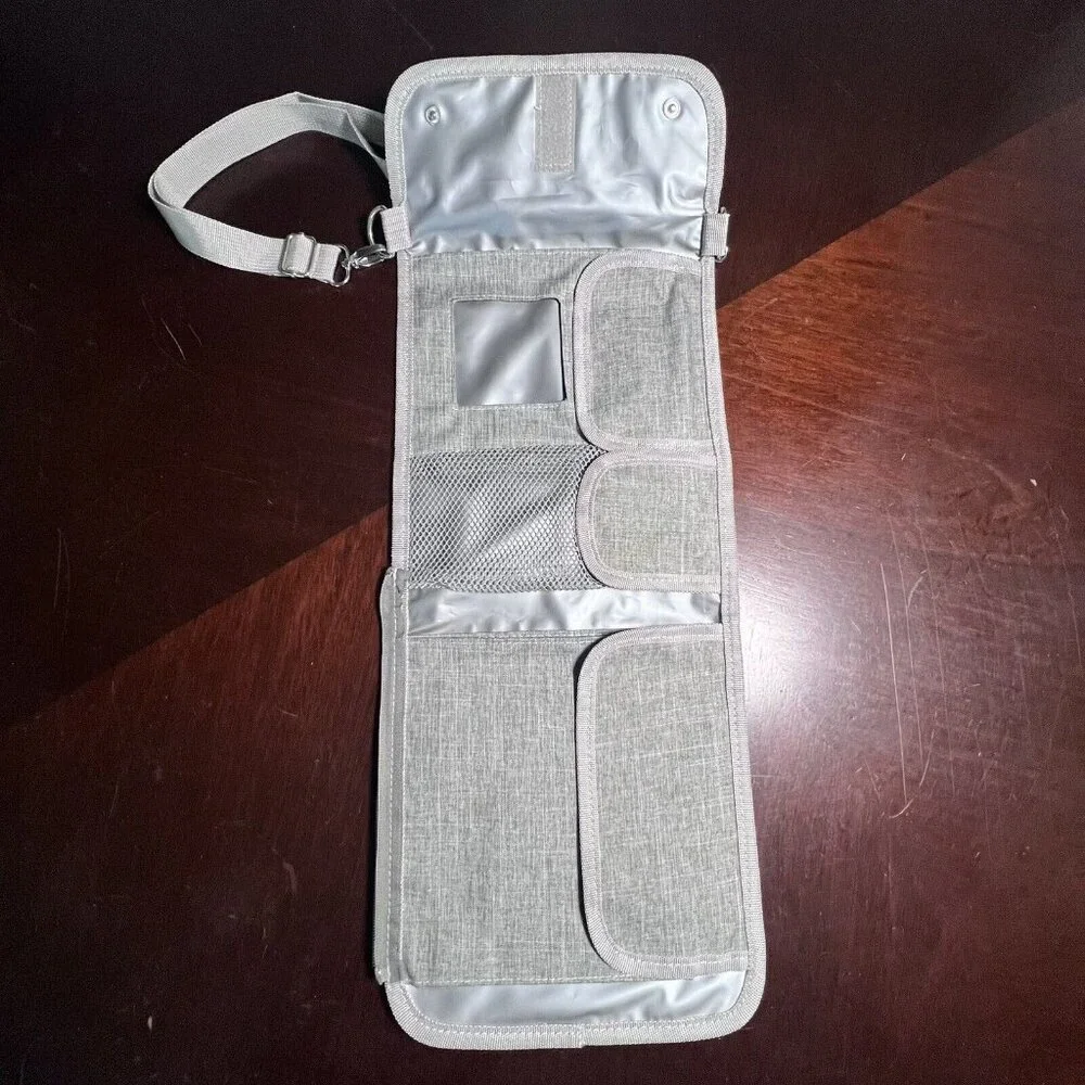 Babalou Baby Portable Changing Pad Compact Travel Multiple Pockets with Strap